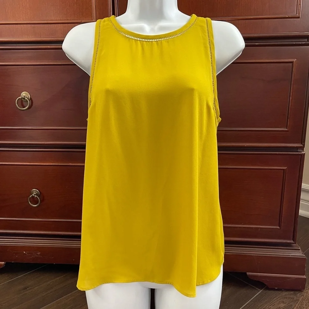 J.Crew ladder trim blouse